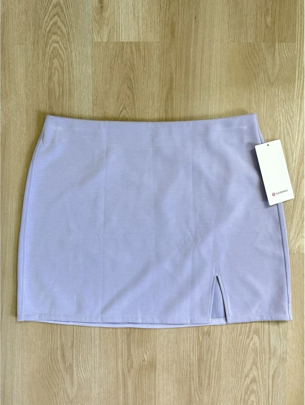 Lululemon NWT Softstreme High Rise Mini Athletic Skirt Women’s Sz XL Lavender